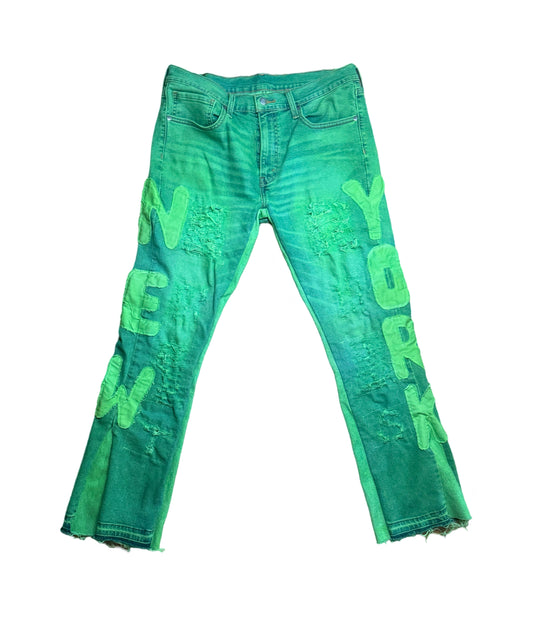 T|S Levi Jeans | NEW YORK GREEN SLIME DENIMS |