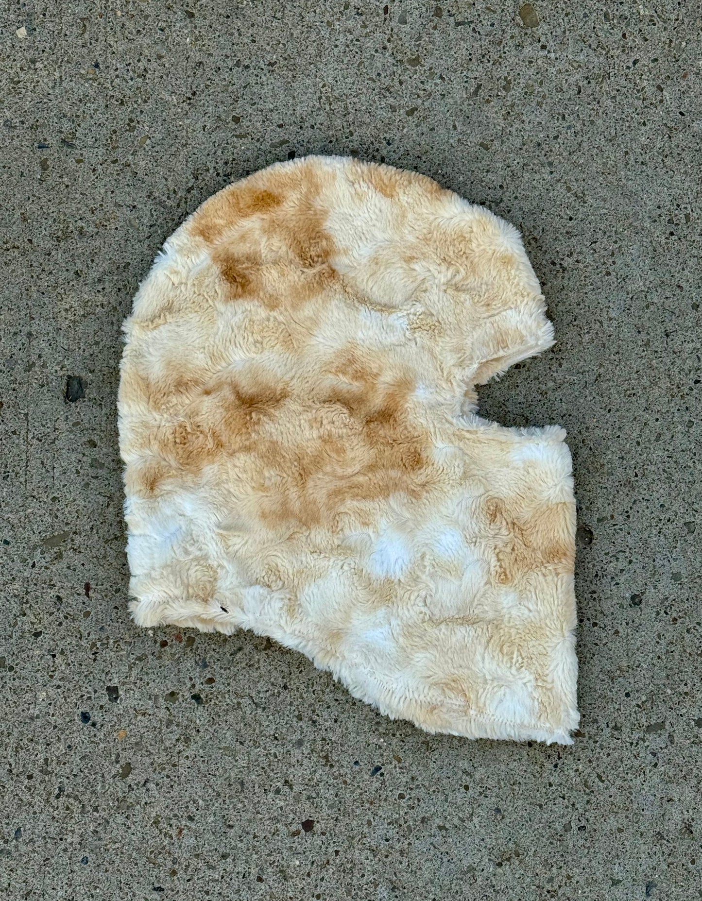 Creamy Fur Sweater | Balaclava Mask