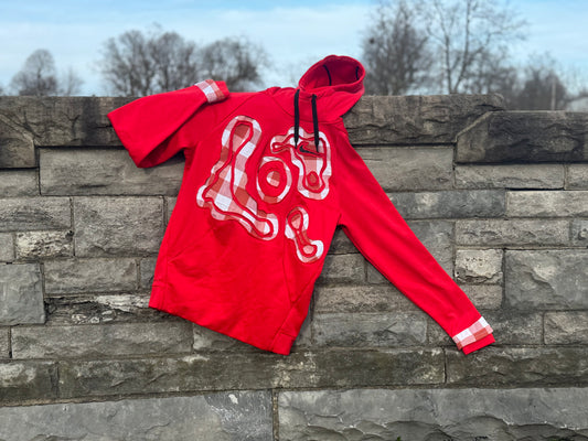 RED NIKE DRY FIT HOODIE PICNIC EDITION (S) ADULT