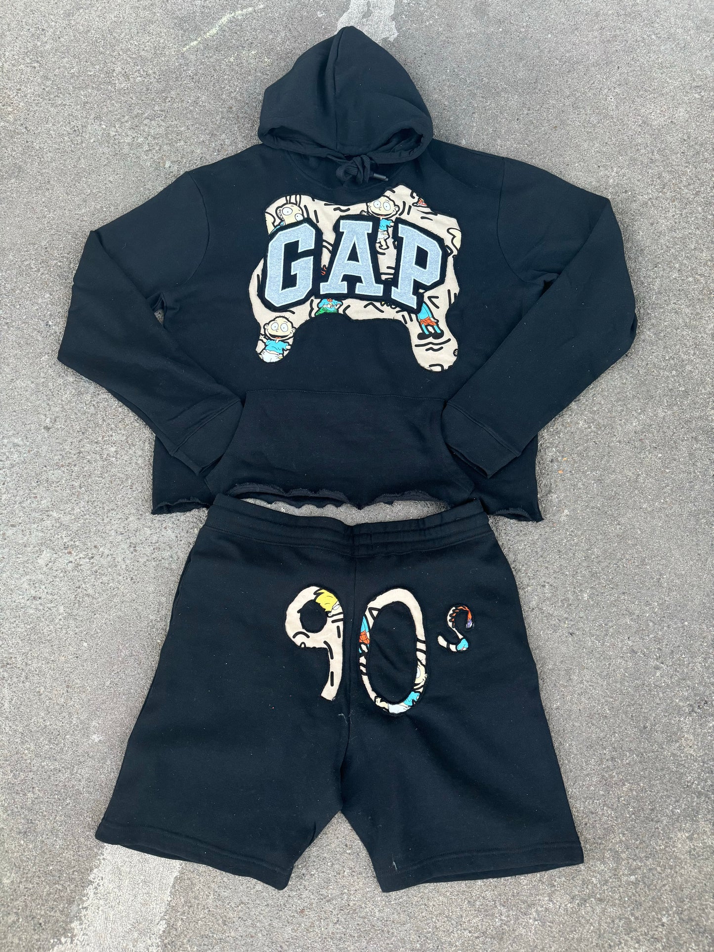 90s Rugrats Theme | GAP Outfit | Hoodie L | Shorts M-L