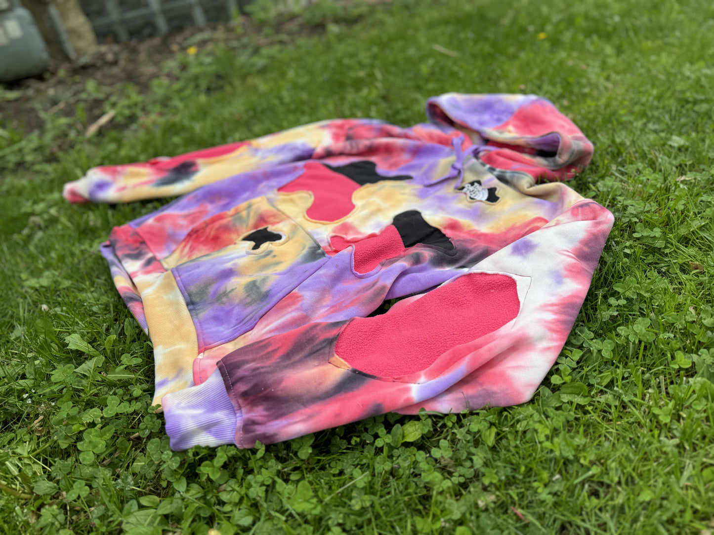 Reworked Tie-dye Sweater | North Face Edition | Adult (M)