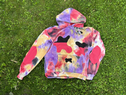 Reworked Tie-dye Sweater | North Face Edition | Adult (M)